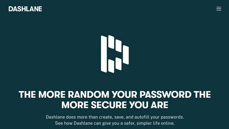 برنامه ساخت پسورد Dashlane