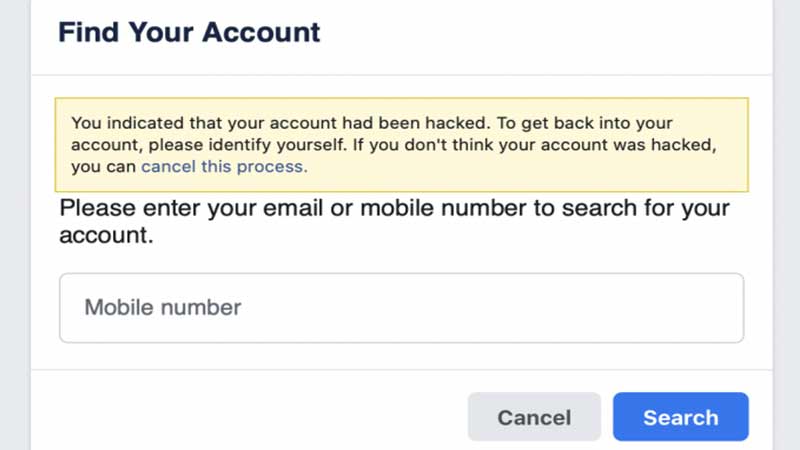 facebook hacked