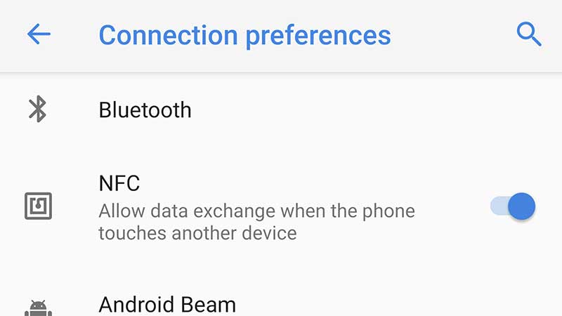 خاموش کردن WiFi، بلوتوث و NFC در صورت عدم استفاده از آن‌ها