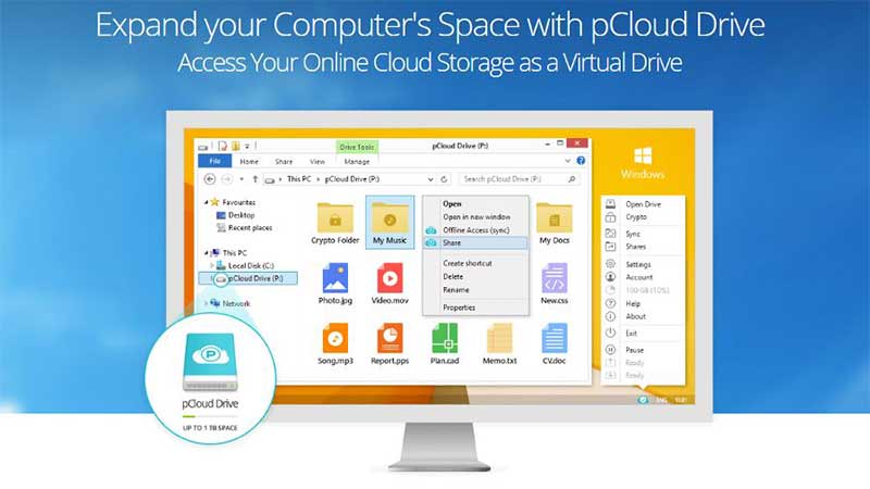 معرفی سرویس ذخیره سازی ابر pCloud