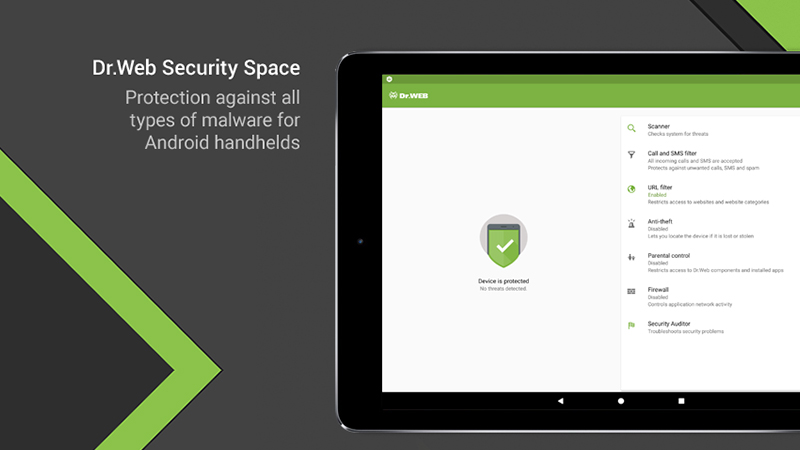 انتی ویروس Dr.Web Security Space