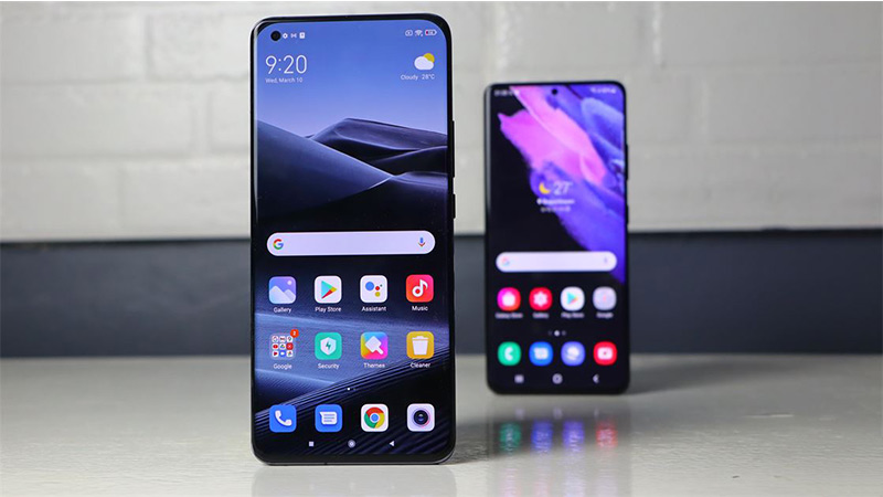 Xiaomi Mi 11 vs Galaxy S21: UIs