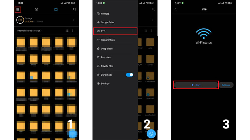 انتقال فایل بین گوشی و کامپیوتر بدون کابل