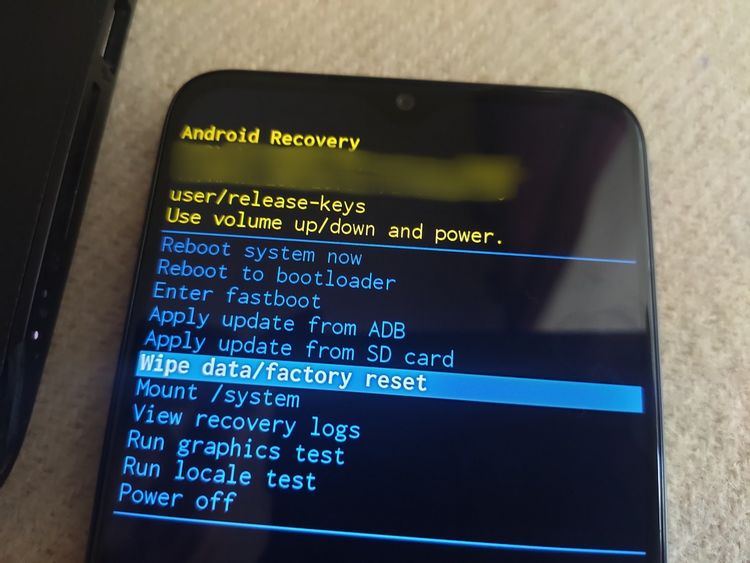 روش ریست فکتوری اندروید با Recovery Mode - 2