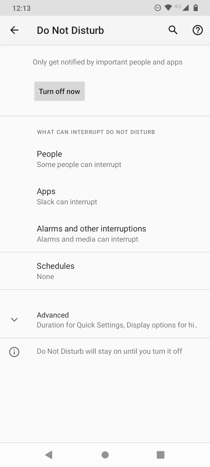 حالت Do Not Disturb - 1
