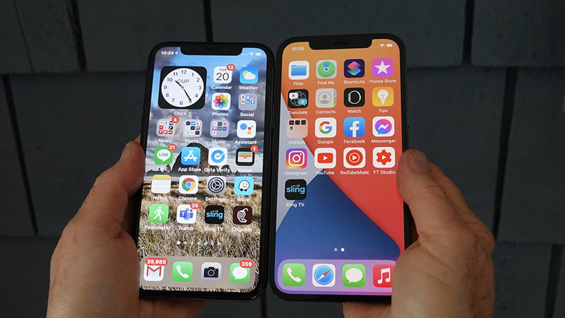 مقایسه آیفون 11 پرومکس و 12 پرومکس