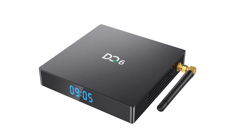 اندروید باکس مدل DQ6 بهترین اندروید باکس برای iptv