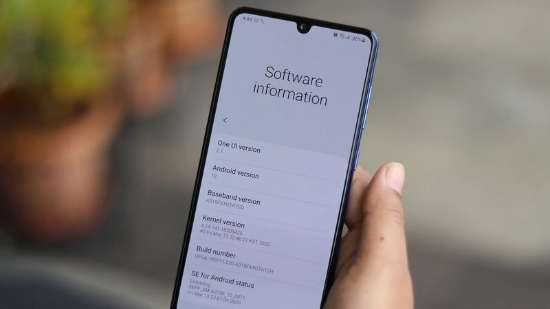 مقایسه گوشی A21s با A31 سامسونگ