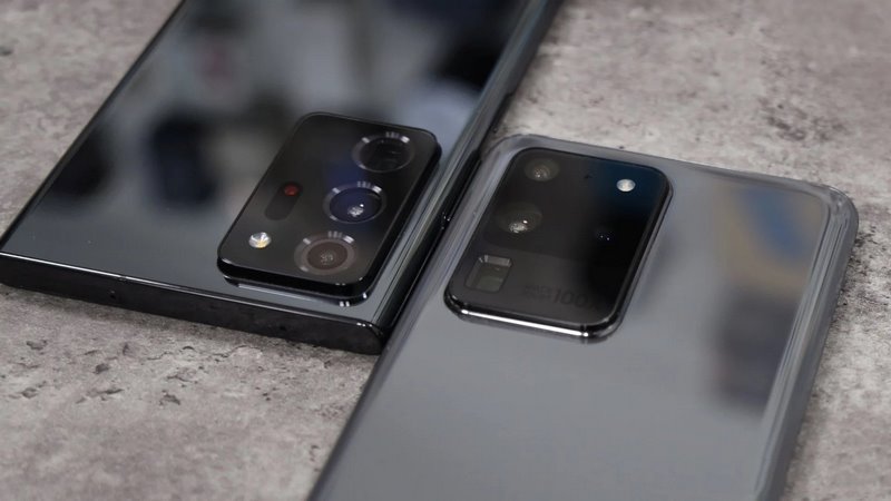 مقایسه گلکسی S20 ultra با نوت 20 Ultra
