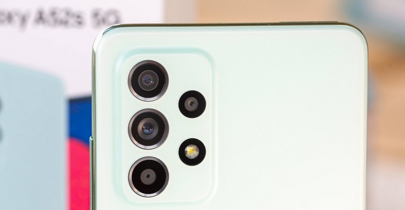 دوربین گوشی A52s 5G