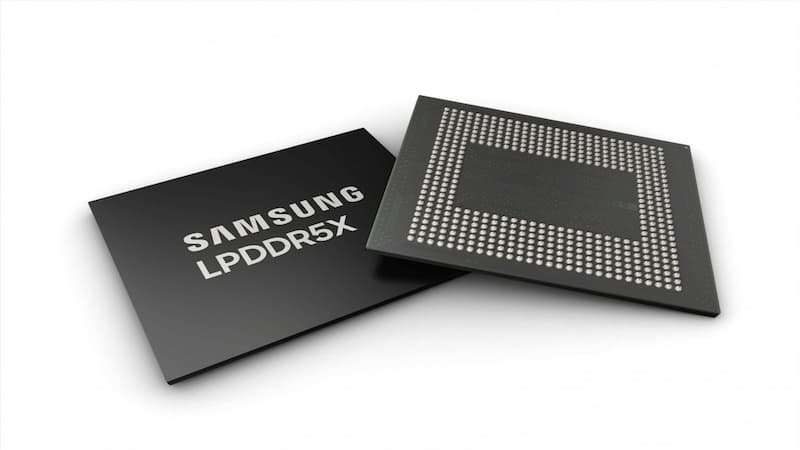 سامسونگ توسعه اولین حافظه رم از نوع LPDDR5x را به اتمام رساند