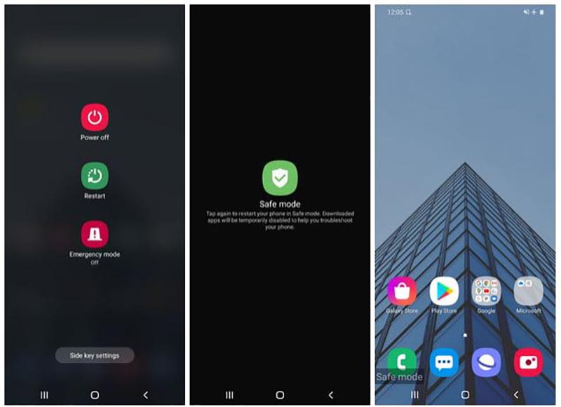 حالت ایمن یا Safe Mode را فعال کنید