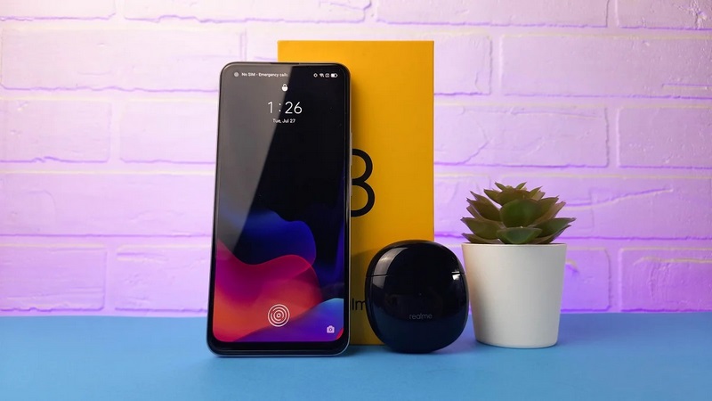 مقایسه صفحه نمایش Redmi note 10s با Realme 8