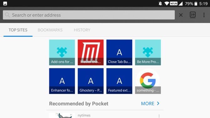 افزونه Dark Theme for Firefox فایرفاکس