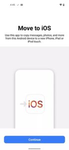 استفاده از برنامه Mova to iOS - 1