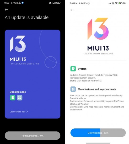 اندروید 12 با Miui 13 برای پوکو X3 پرو