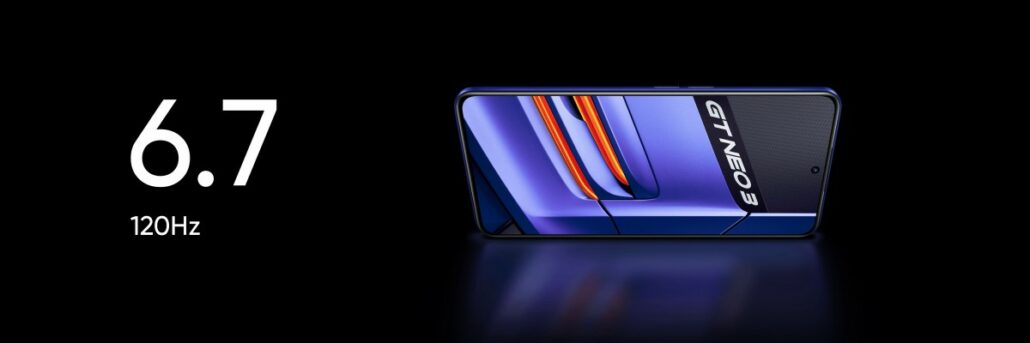 صفحه نمایش گوشی ریلمی GT Neo3