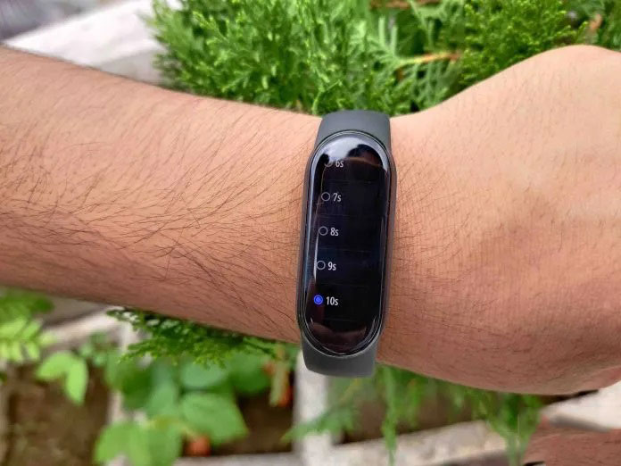خاموش شدن خودکار صفحه نمایش Mi band 6