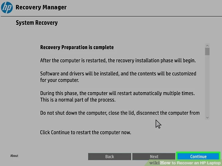 آموزش گام به گام ریکاوری لپ تاپ hp + تصویری - 28