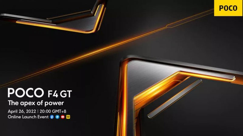 تاریخ معرفی گوشی Poco F4 GT مشخص شد
