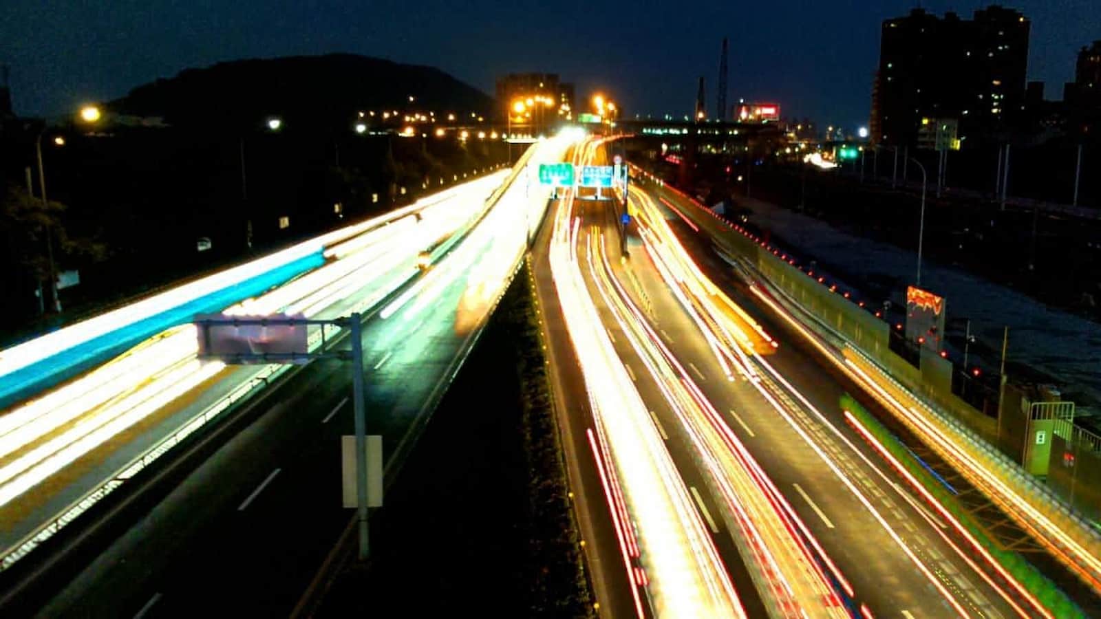حالت Long Exposure