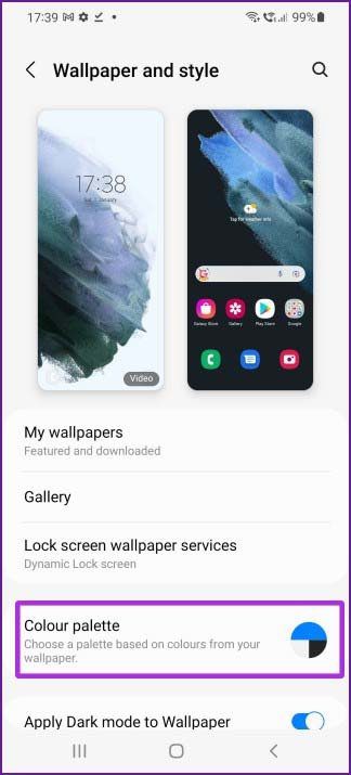 رابط کاربری one ui 4