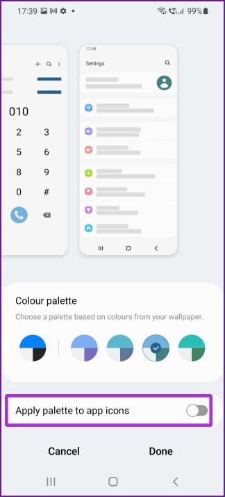 رابط کاربری one ui 4