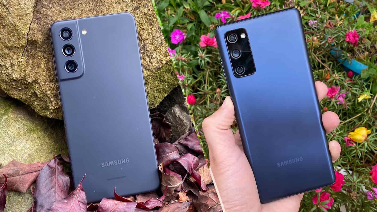 مقایسه S21 fe با S20 fe 5G