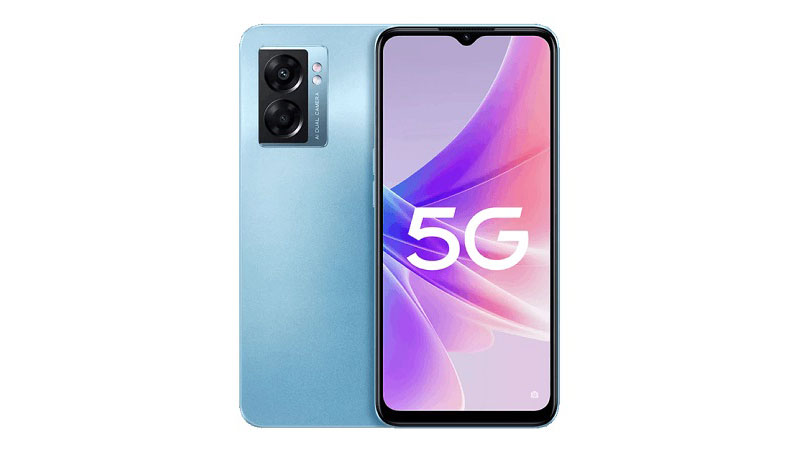 اوپو K10 5G با تراشه اصلی Dimensity 810 در هند معرفی شد