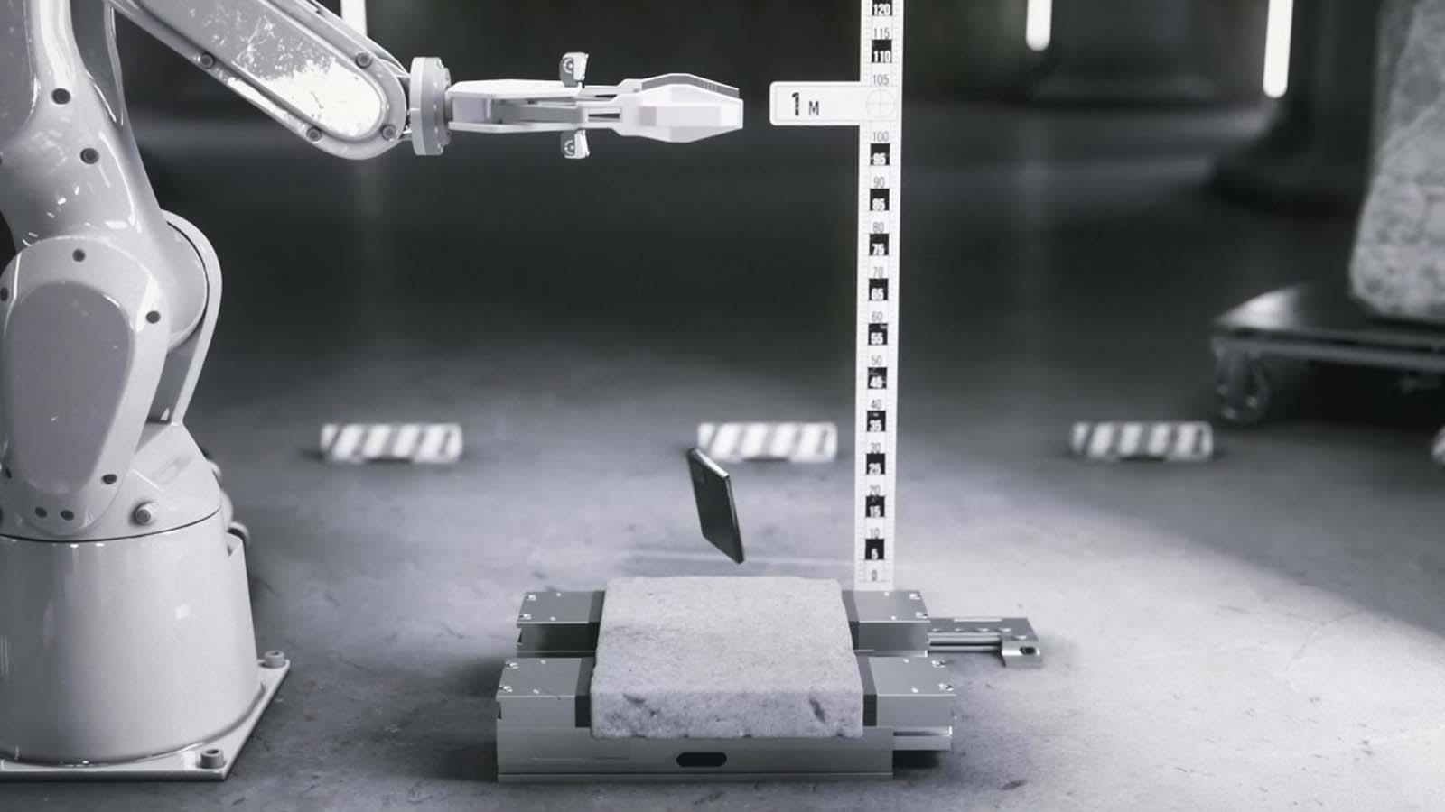 Using robots means that tests are accurate and easy to replicate
