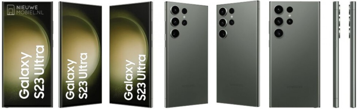 S23 اولترا سبز