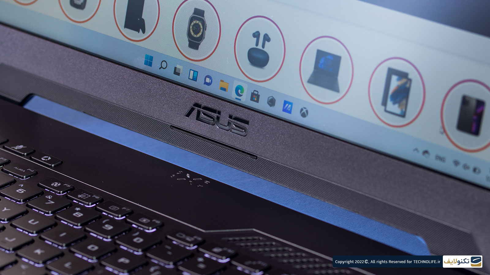 وبکم tuf gaming f15 FX517ZR