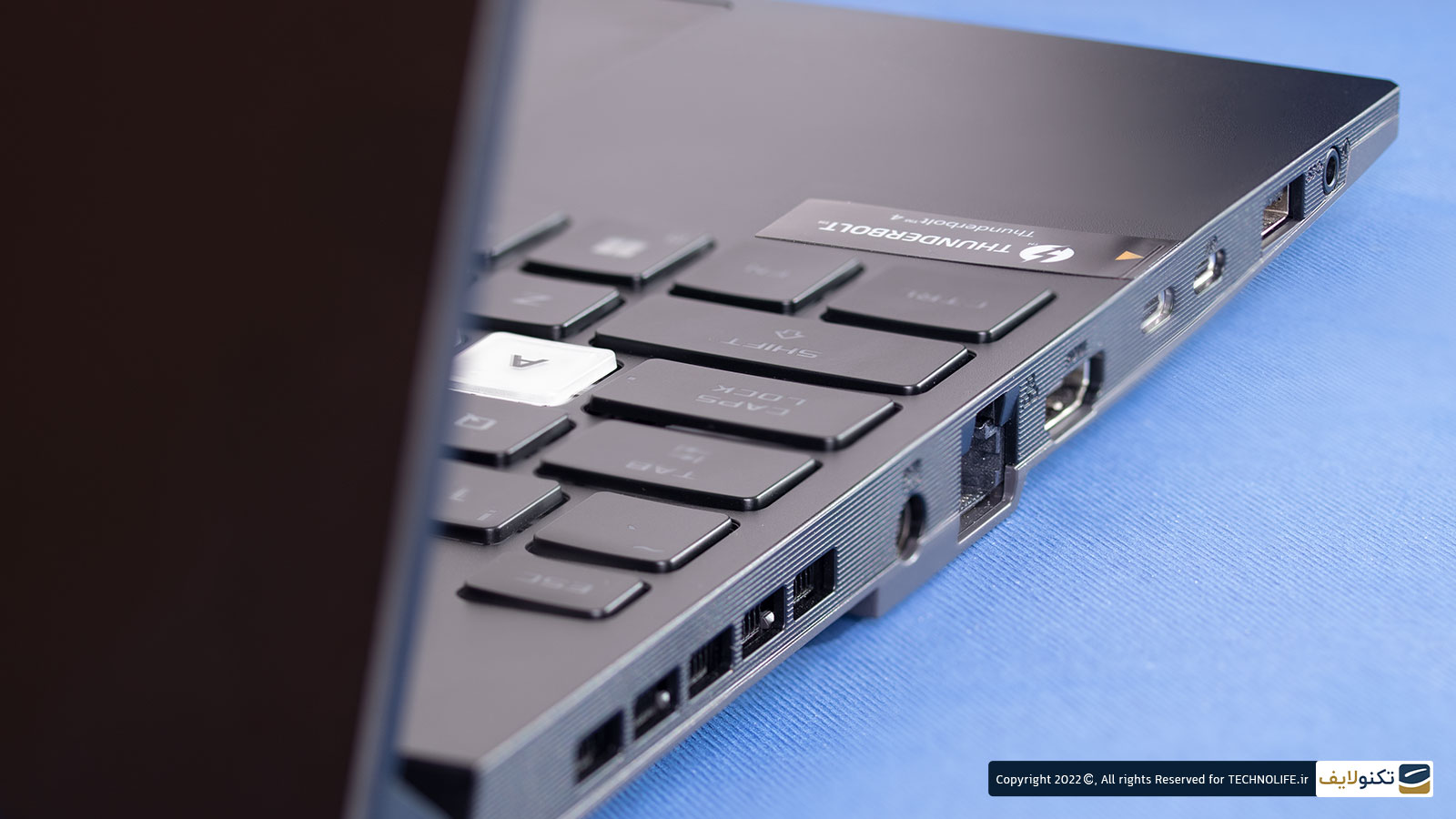 پورت های لپ تاپ asus fx517zr