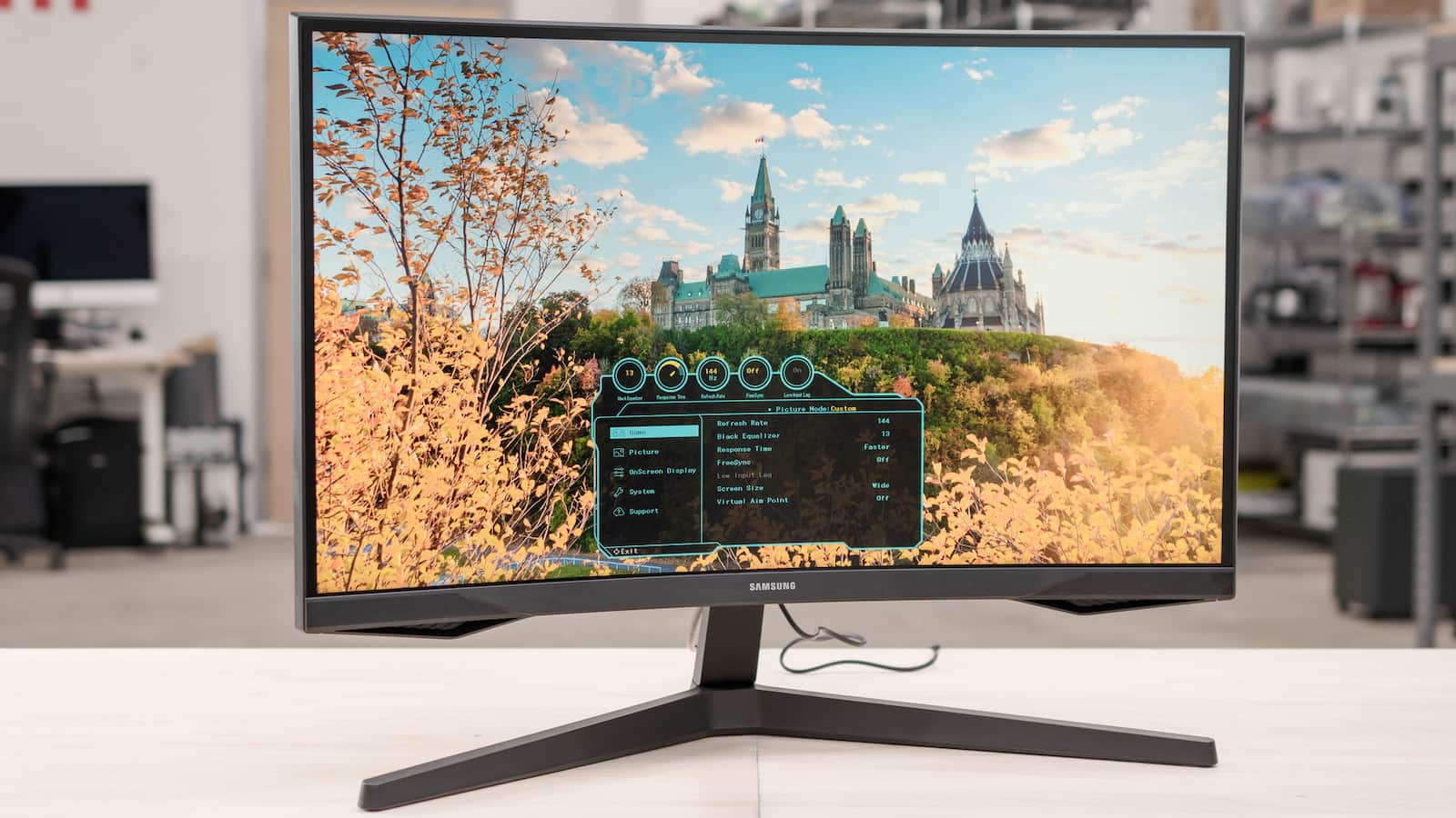 مانیتور گیمینگ سامسونگ Odyssey G5 LC27G55TQWMXUE