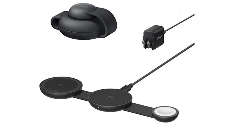 شارژر بی سیم انکر مدل MagSafe B25m8 توان 15 وات