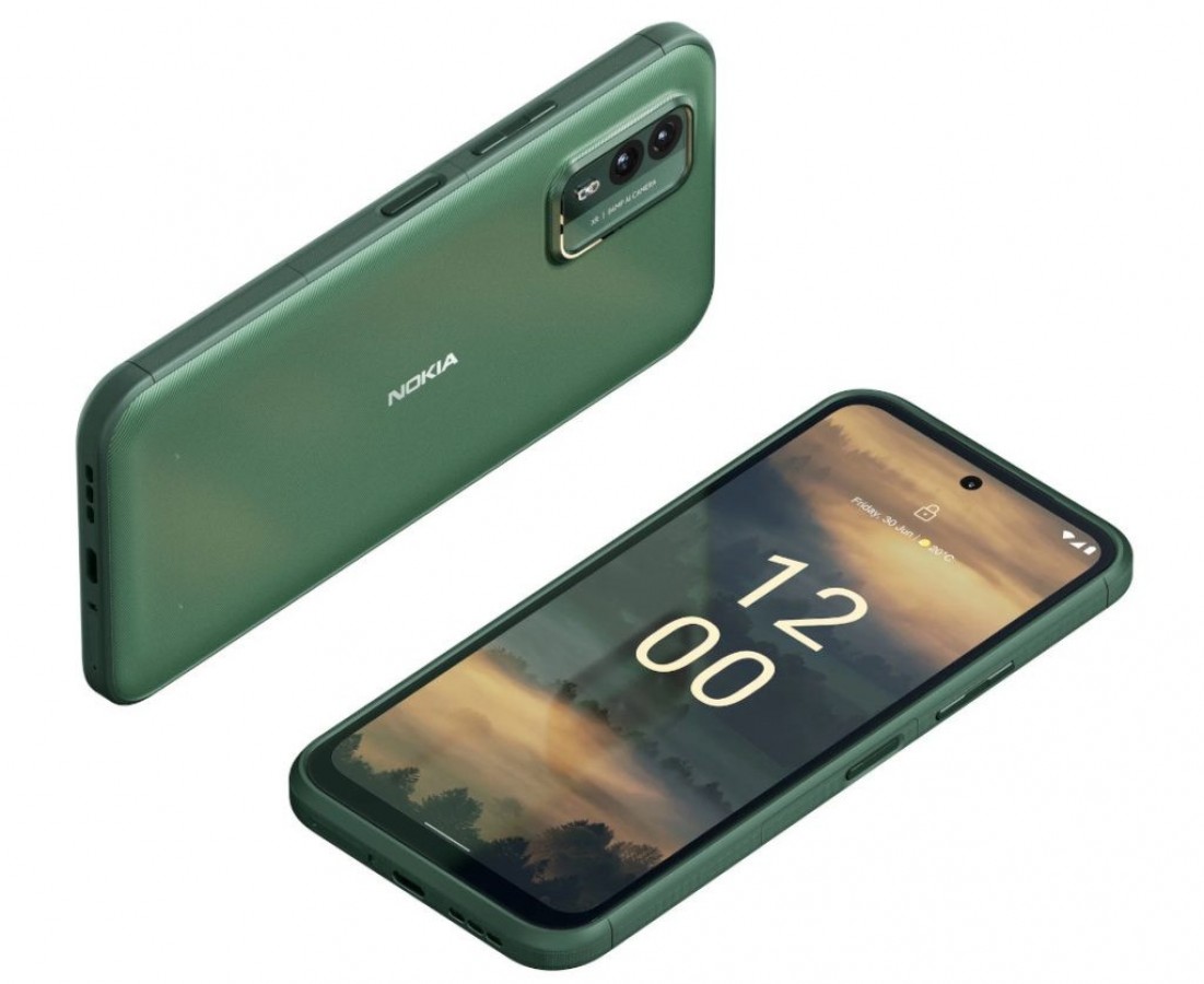 گوشی نوکیا XR21 در رنگ سبز