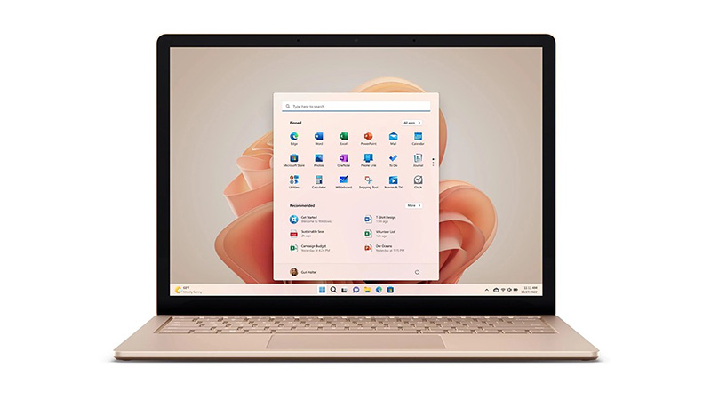 4- لپ تاپ مایکروسافت 13.5 اینچی مدل Surface Laptop 5 i5 1235U 8GB 512GB