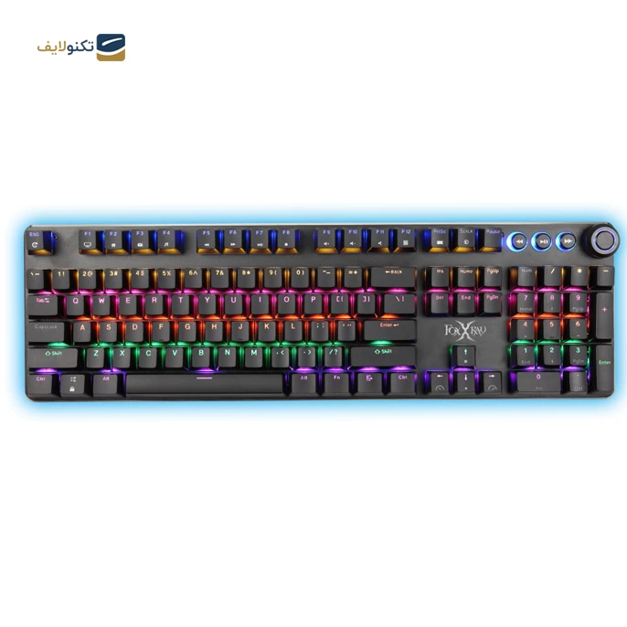 کیبورد مکانیکال فاکس ایکس ری مدل FXR-HKM-61