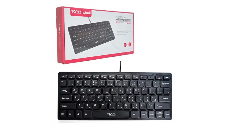 کیبورد باسیم تسکو مدل TK 8037