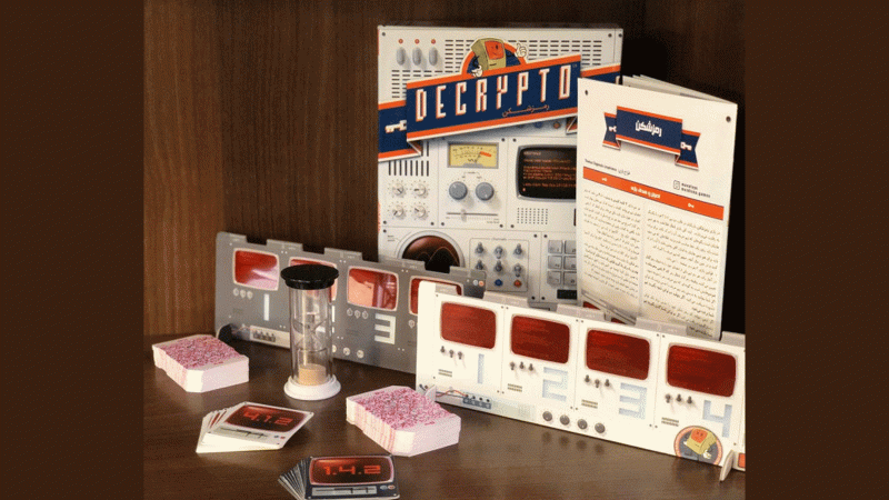 بازی فکری کریپتو، بازی کارتی رومیزی Decrypto