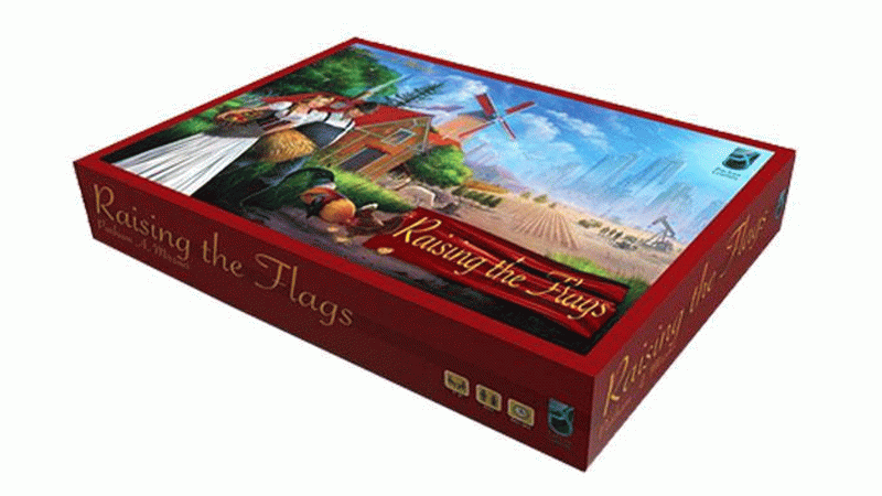 بازی فکری Raising the flags، برد گیم پرچم ها را افراشته کنید