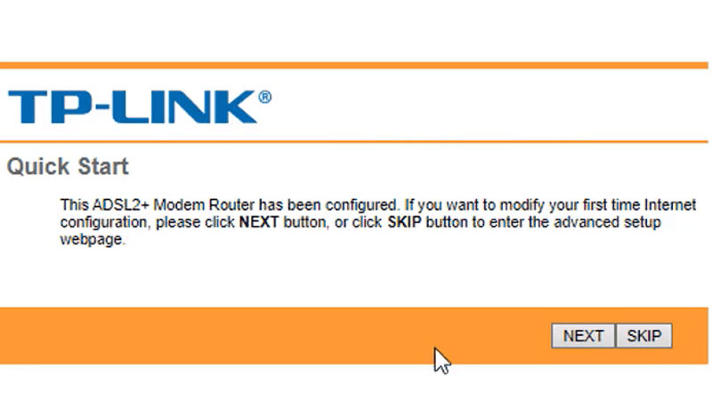 رمز مودم tp-link