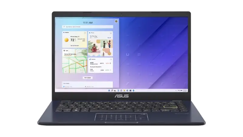لپ تاپ ایسوس 14 اینچی مدل Vivobook E410KA Celeron N4500 4GB 512GB 64GB