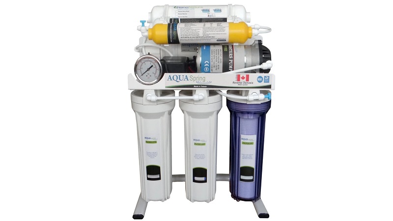 دستگاه تصفیه کننده آب خانگی آکوآ اسپرینگ مدل RO-S7-NATURE1200