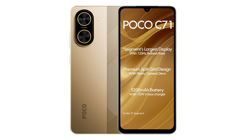 گوشی شیائومی مدل Poco C71 نسخه 64/3 گیگابایت
