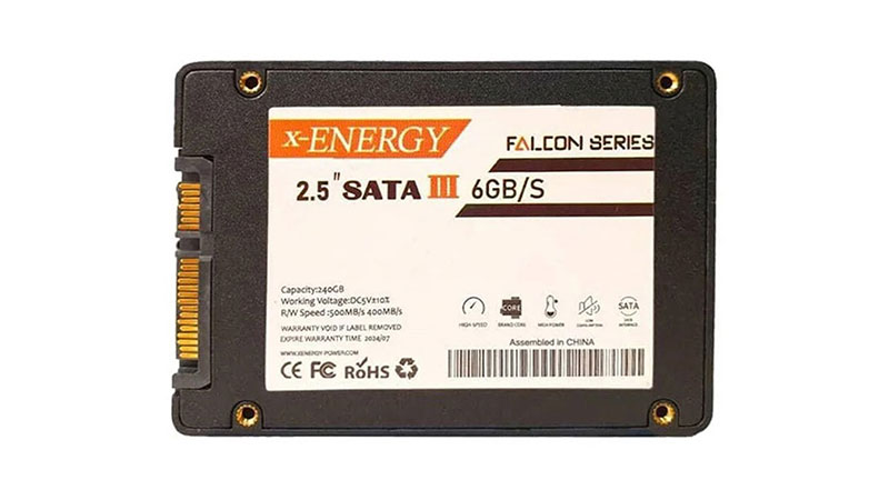 هارد اس اس دی اینترنال ایکس انرژی مدل FALCON ظرفیت 240 گیگابایت 