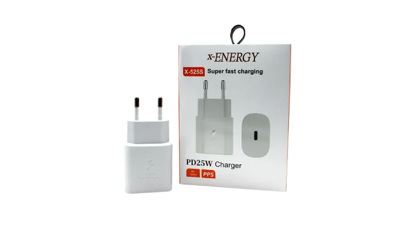 شارژر دیواری ایکس انرژی مدل X-525S توان 25 وات