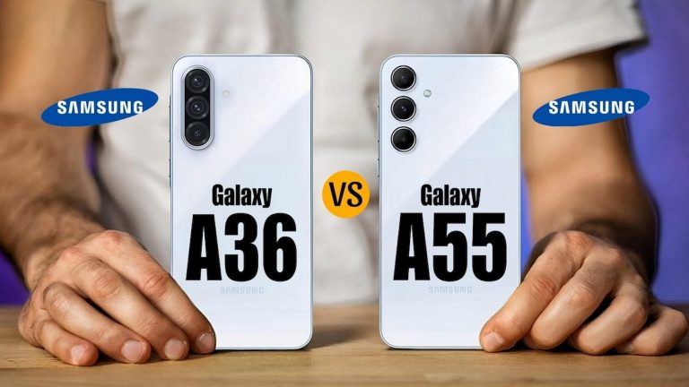 مقایسه گوشی A36 و A55؛ این انتخاب ساده نیست!