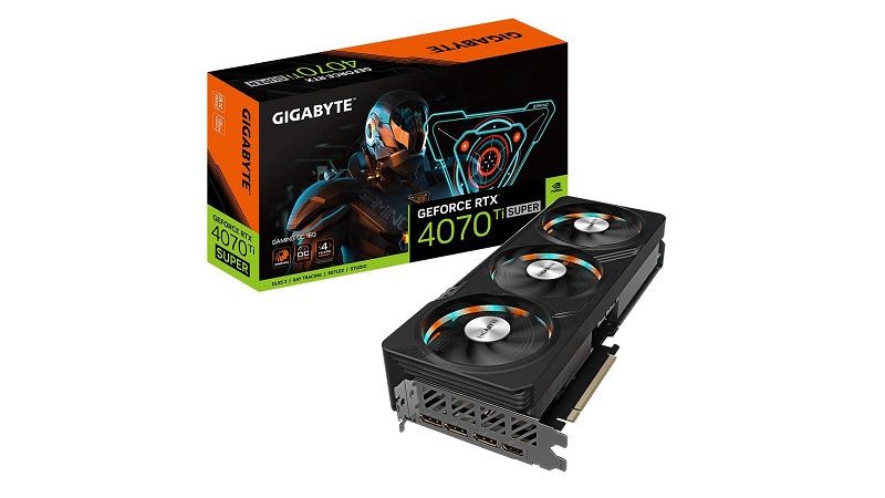 کارت گرافیک گیگابایت مدل GeForce RTX 4070 TI SUPER GAMING OC 16GB