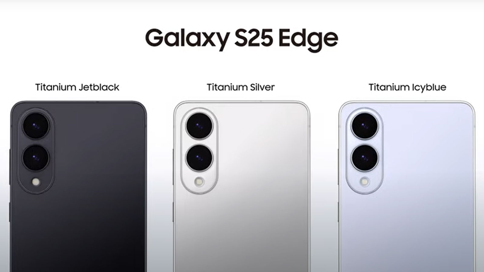 رنگ بندی گلکسی S25 Edge
